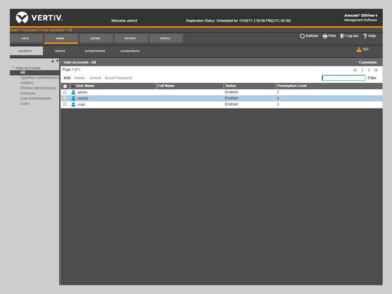 Avocent DSView Management Software | Access