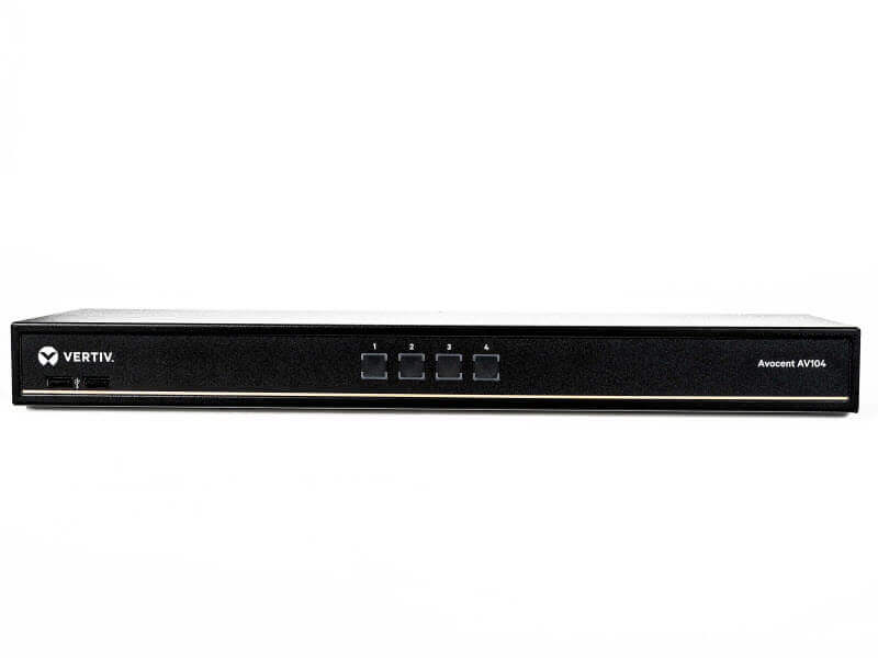 FrontView Avocent AV104 Basic KVM Switch | FrontView