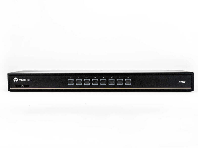 FrontView Avocent AV108 Basic KVM Switch | FrontView