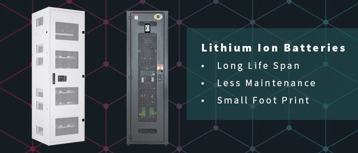 lithium-ion batteries in data centers