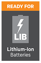 Lithium Ion Battery Compatible Badge